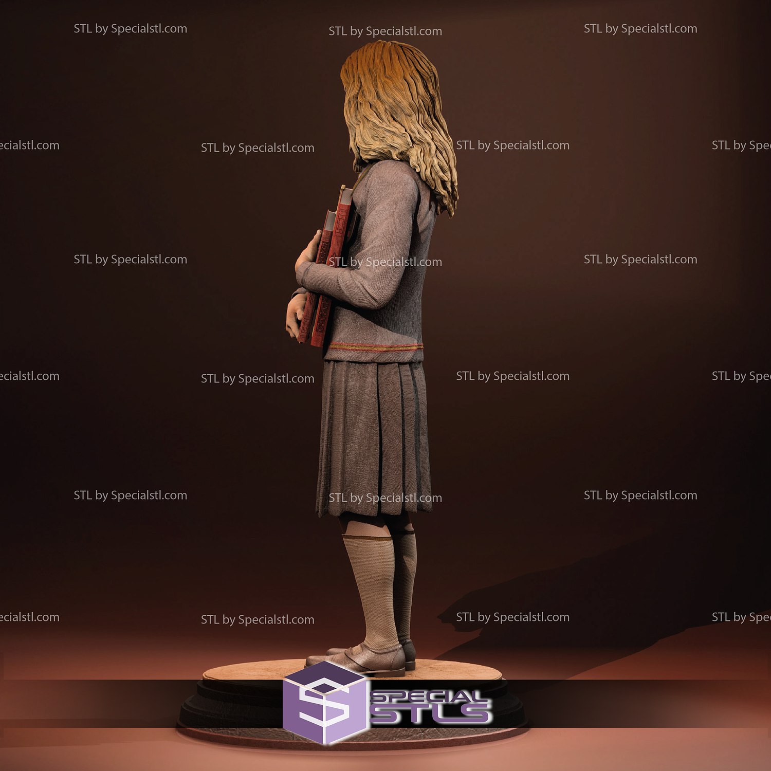 hermione 2 outfit 3d printing model harry potter stl files 3D print model - Mito3D