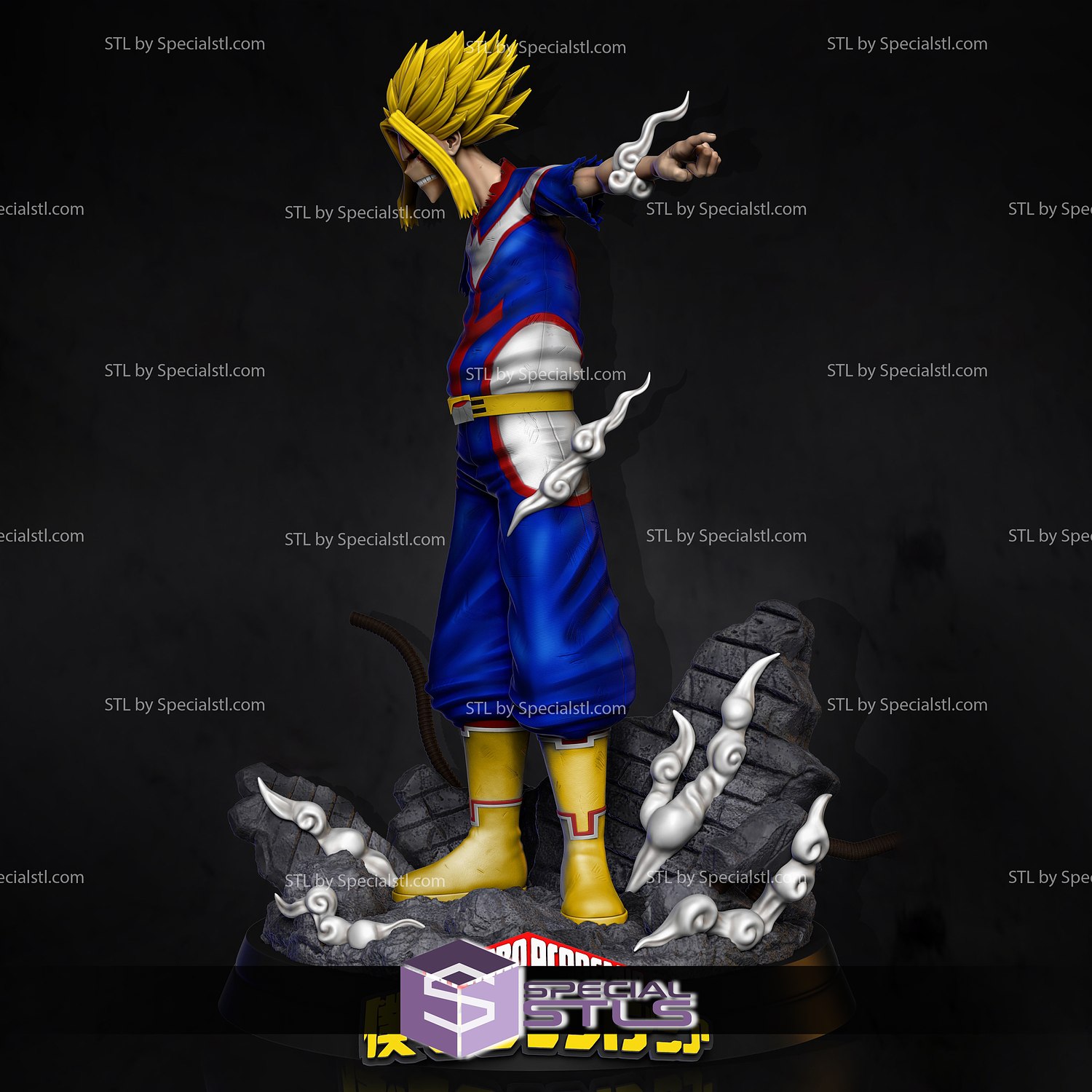 héroe academia 3D print model - Mito3D