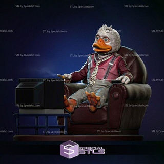 howard duck sitting pose 3d print stl 3d print model - Mito3D
