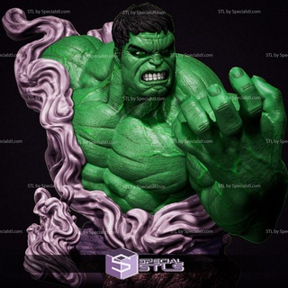 Hulk Büste 3d print model - Mito3D