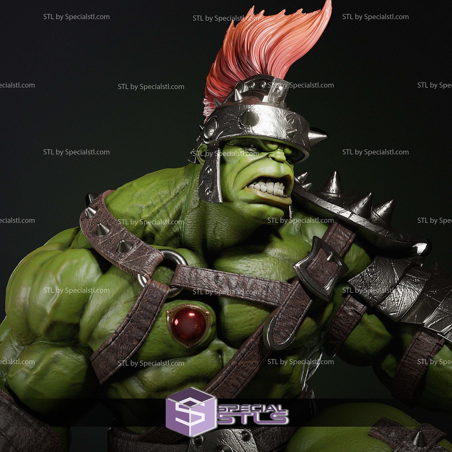 ponton hulk galadiateur version numérique sculpture specialstl 3D print model - Mito3D