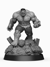 Hulk parçalamak Hulkbuster diyorama 3d print model - Mito3D