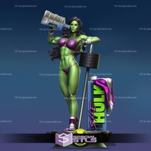 hulk in piedi v2 3d print model - Mito3D