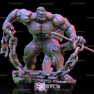 hulk stl File battaglia 3d print model - Mito3D