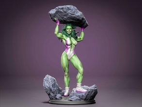 Hulk v2 Wunder 3d print model - Mito3D
