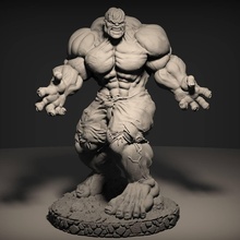 Hulk v4 Wunder 3d print model - Mito3D