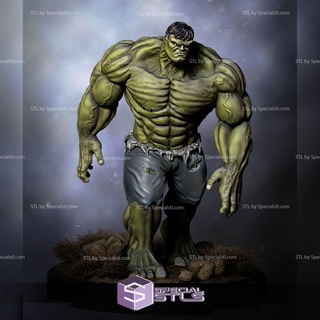 hulk walking 3d model 3d print model - Mito3D