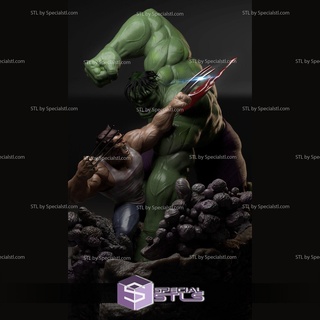 Hulk Vielfraß 3d print model - Mito3D