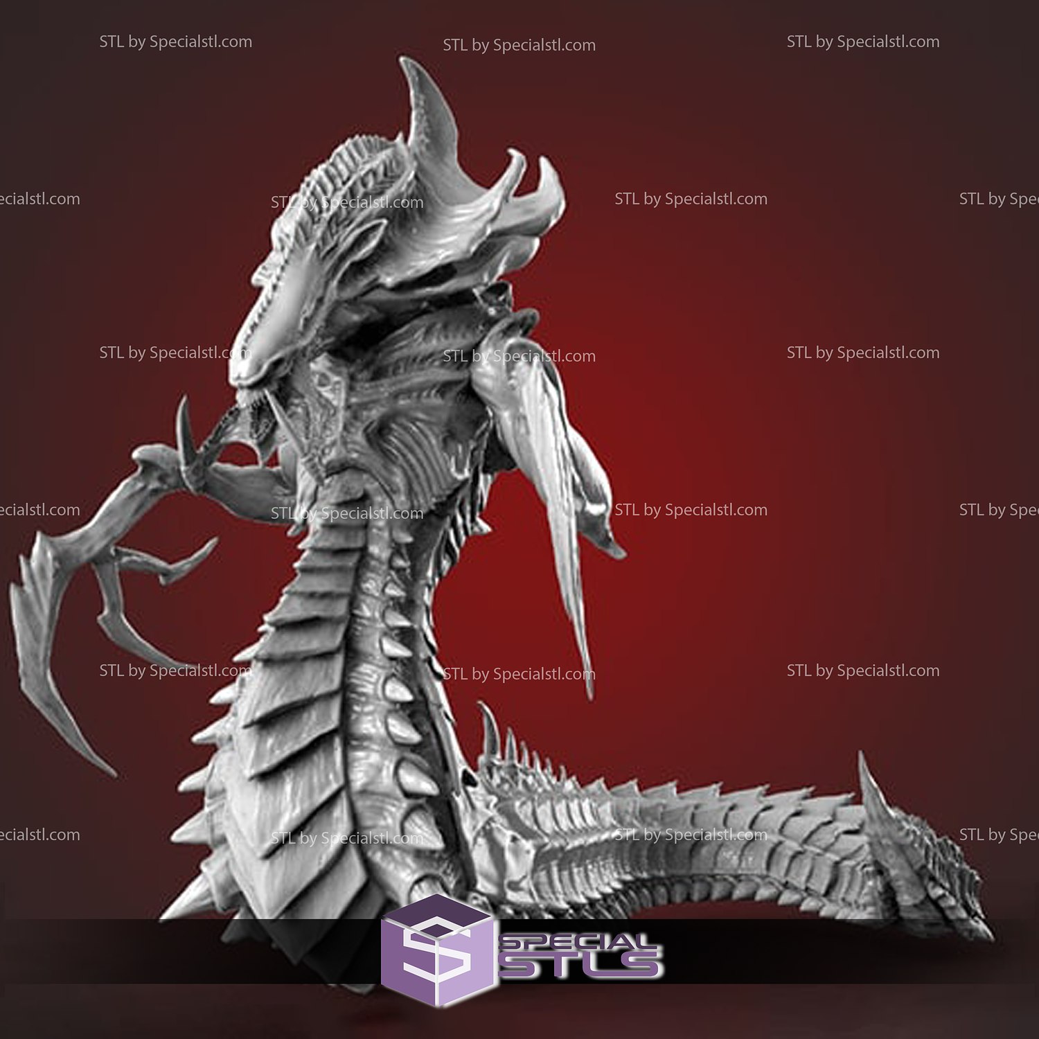 hydralisk starcraft stl files 3D print model - Mito3D