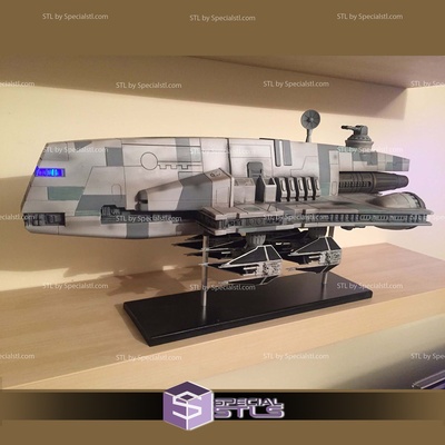 imperial ganso clase crucero guerra galaxias 3d modelo especialstl 3d print model - Mito3D