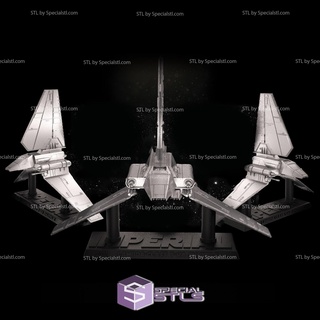imperiale lambda Guerre stellari stl File 3d print model - Mito3D