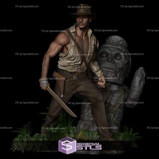 Indiana Jones v2 3d print model - Mito3D