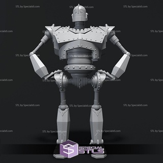 iron giant stl files 3d print model - Mito3D