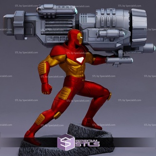iron man proton cannon stl files 3d print model - Mito3D