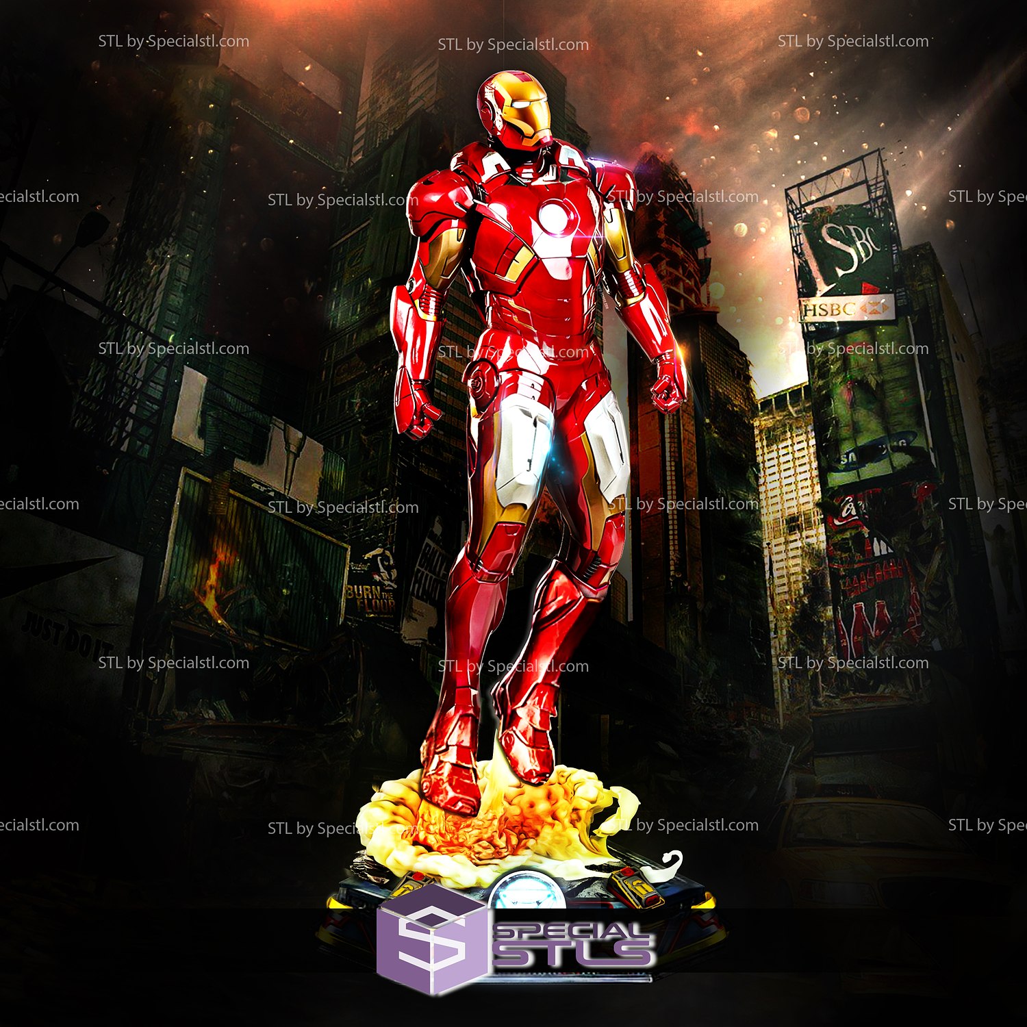 ironman avenger 3D print model - Mito3D