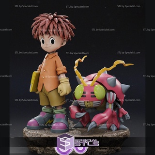 izzy tentomon Digimon 3d print model - Mito3D