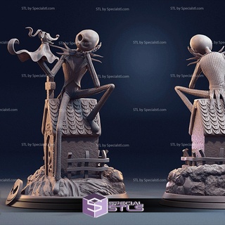 macaco Skellington stl arquivos 3d print model - Mito3D