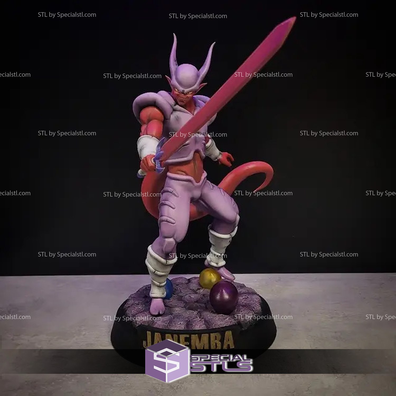 Janemba Schlacht 3d Modell Dragon Ball 3D print model - Mito3D