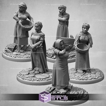 Januar 2021 asgard steigend Miniatur 3d print model - Mito3D