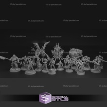 january 2021 cyber forge miniature 3d print model - Mito3D