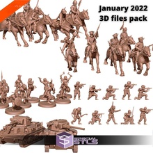 janvier 2022 eskice miniature 3d print model - Mito3D