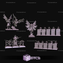 january 2022 raven twin miniature 3d print model - Mito3D