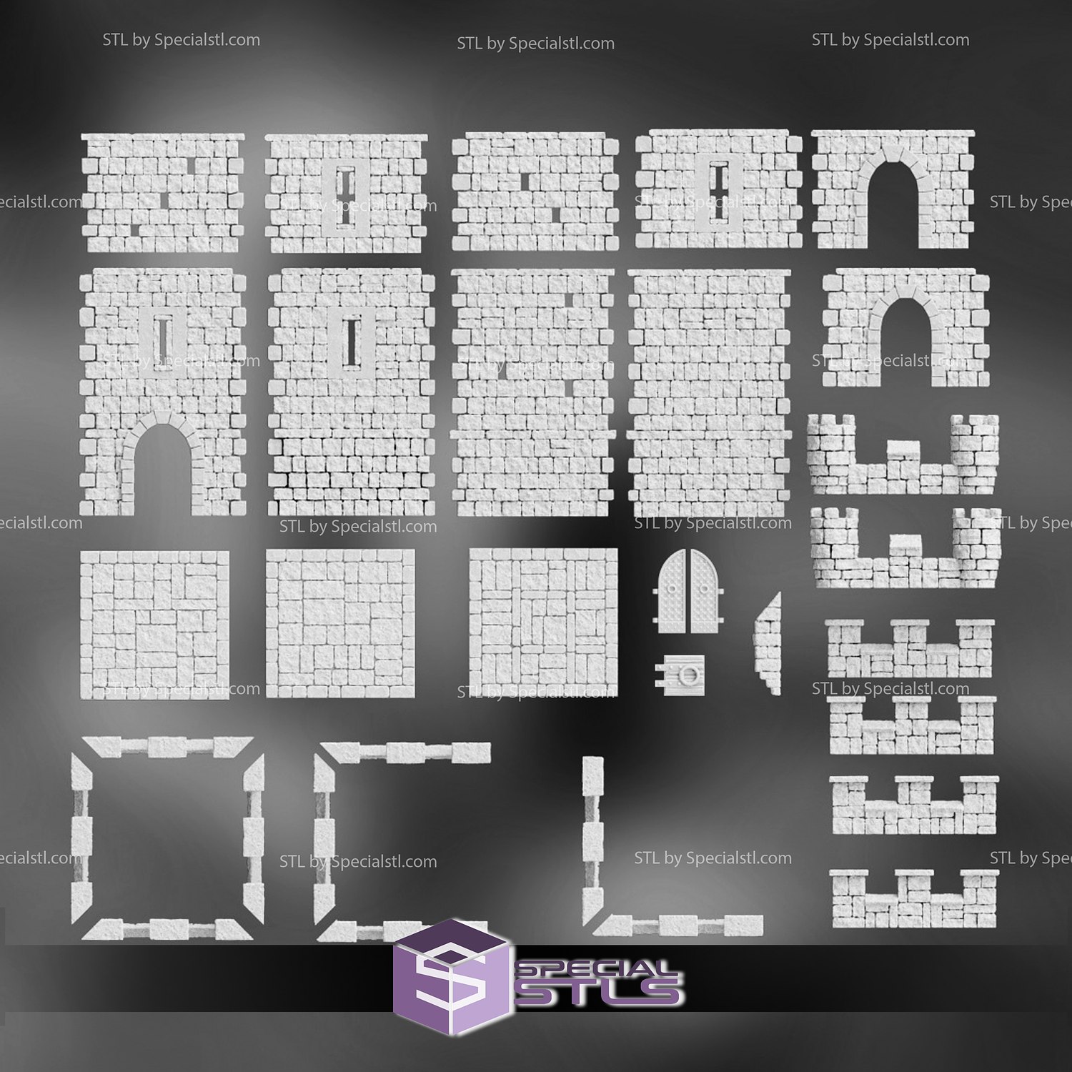 Januar 2023 Aleda gotisch Ding Miniaturen 3D print model - Mito3D