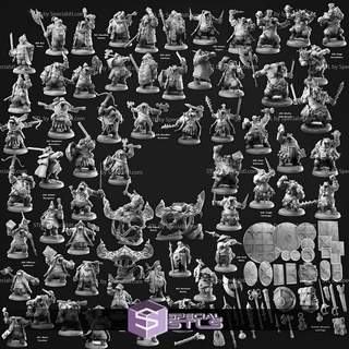 january 2023 cast n play miniature 3d print model - Mito3D