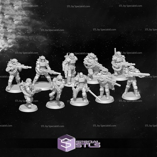 january 2023 creed painting miniatures 3d print model - Mito3D