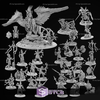 january 2023 ghamak fantasy miniature 3d print model - Mito3D