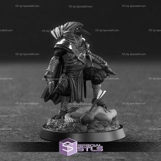 january 2023 grim flock clay cyanide miniatures 3d print model - Mito3D