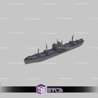 janvier 2023 navires guerre ww2 miniatures 3d print model - Mito3D