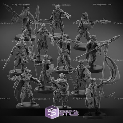 january 2024 clay beast creation miniatures specialstl 3d print model - Mito3D