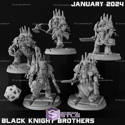 january 2024 cyber forge miniatures specialstl 3d print model - Mito3D