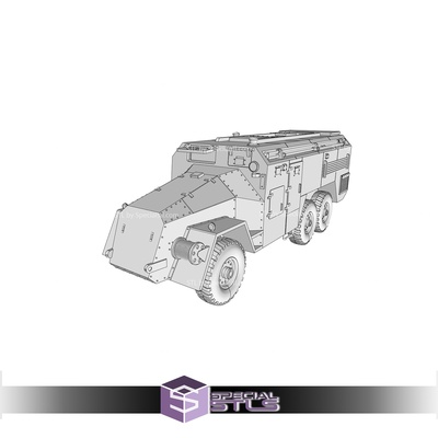 january 2024 fighting vehicles miniatures specialstl 3d print model - Mito3D