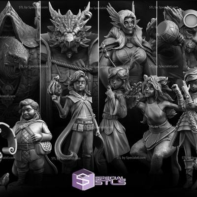 january 2024 lion heart forge miniatures specialstl 3d print model - Mito3D