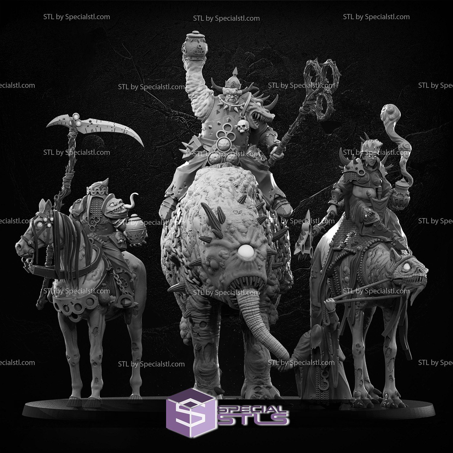 janvier 2024 perdu royaume miniatures specialstl 3D print model - Mito3D