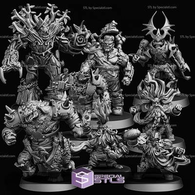 january 2024 realm of paths miniatures specialstl 3d print model - Mito3D