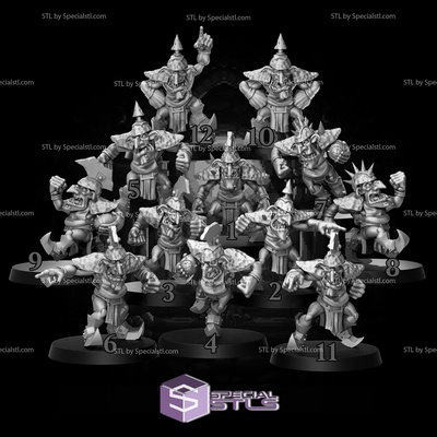 january 2024 torchlight models miniatures specialstl 3d print model - Mito3D