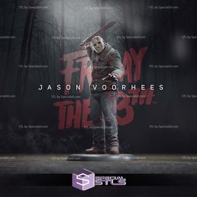 jason voorhees foresta digitale scultura speciale 3d print model - Mito3D