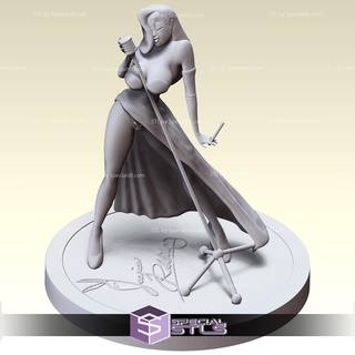 Jessica tavşan 3d model sahne 3d print model - Mito3D