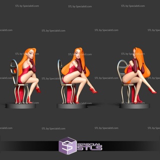 jessica coniglio sedia 3d stampabile 3d print model - Mito3D
