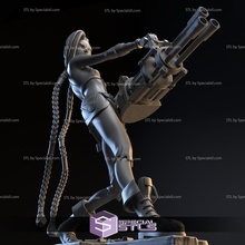 jinx machine gun 3d print model - Mito3D