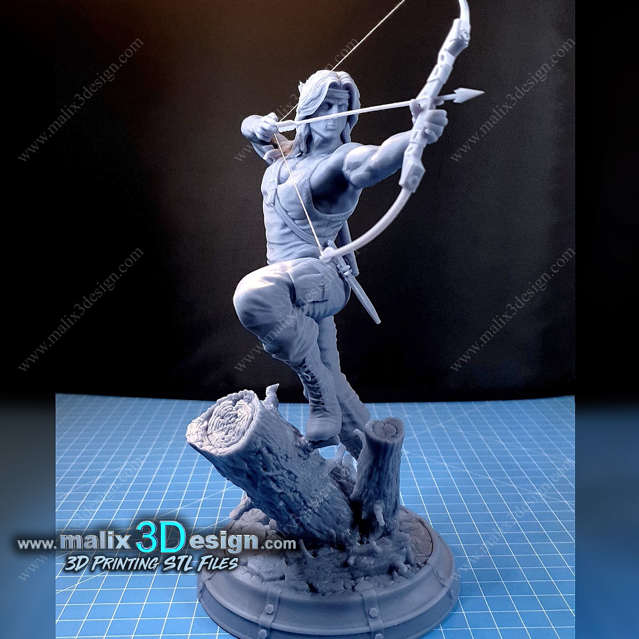 John rambo fanart 3D print model - Mito3D