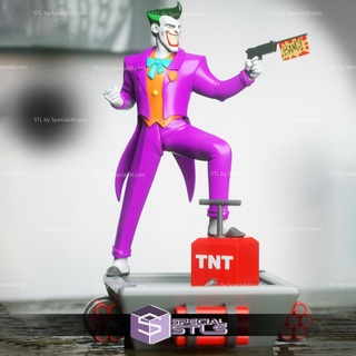 joker animated tnt bang ready 3d print 3d print model - Mito3D
