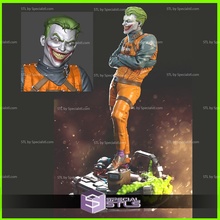 Joker Arkham Asyl dc 3d print model - Mito3D