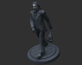 joker gül dc 3d print model - Mito3D