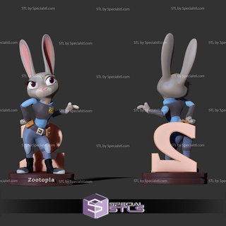 Judy aros zootopia 3d imprimible 3d print model - Mito3D