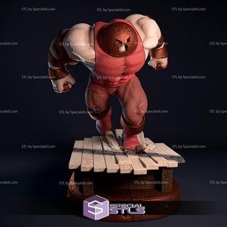 juggernaut acción pose v2 3d print model - Mito3D
