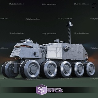 juggernaut turbo tank stl files star wars 3d print model - Mito3D